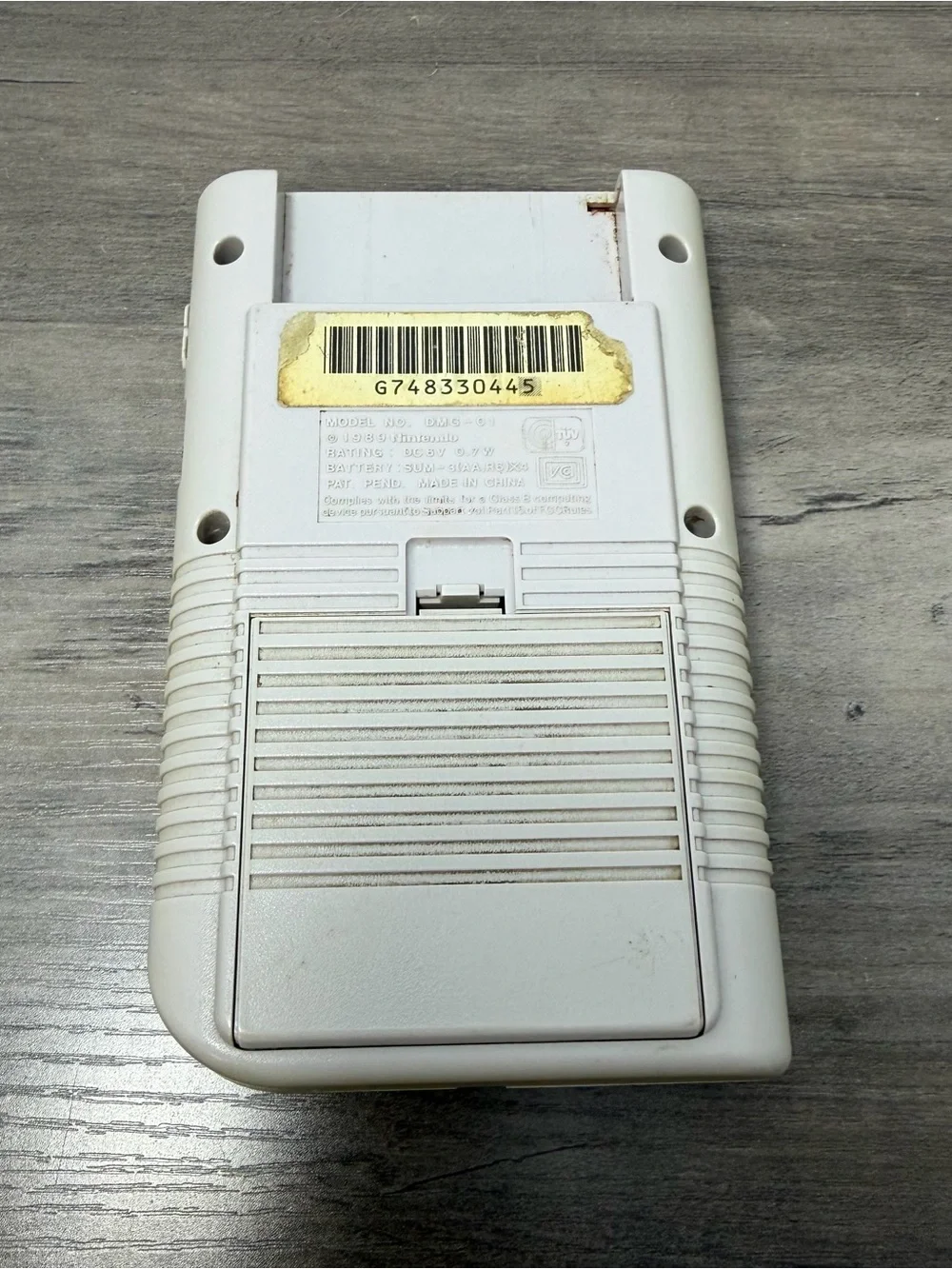 Original Nintendo GameBoy DMG-01 Handheld Console Tested Working ZELDA NOT INCL*